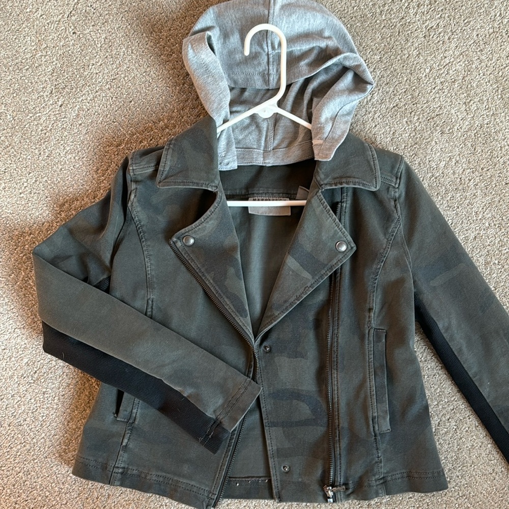Camo Hooded Jacket
